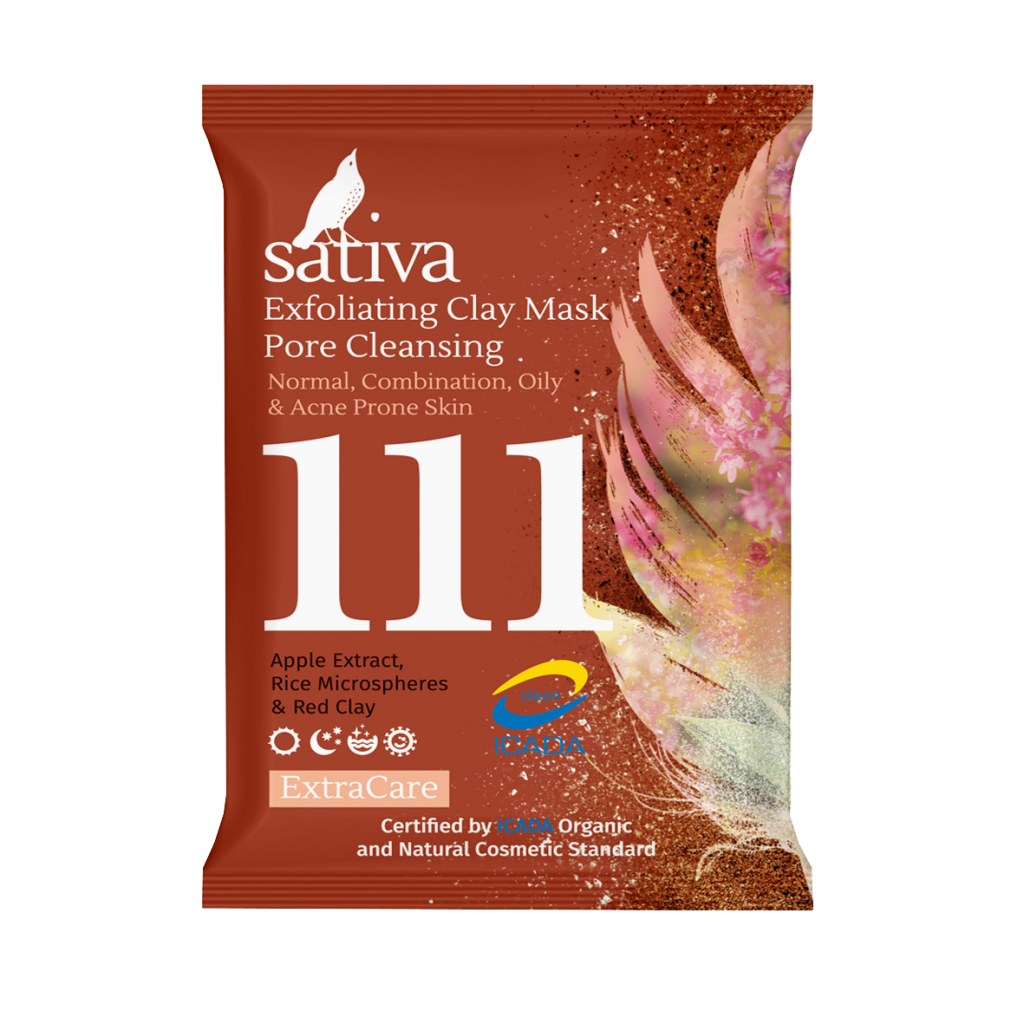 Маска-гоммаж для очищения пор №111 Sativa 15 гр