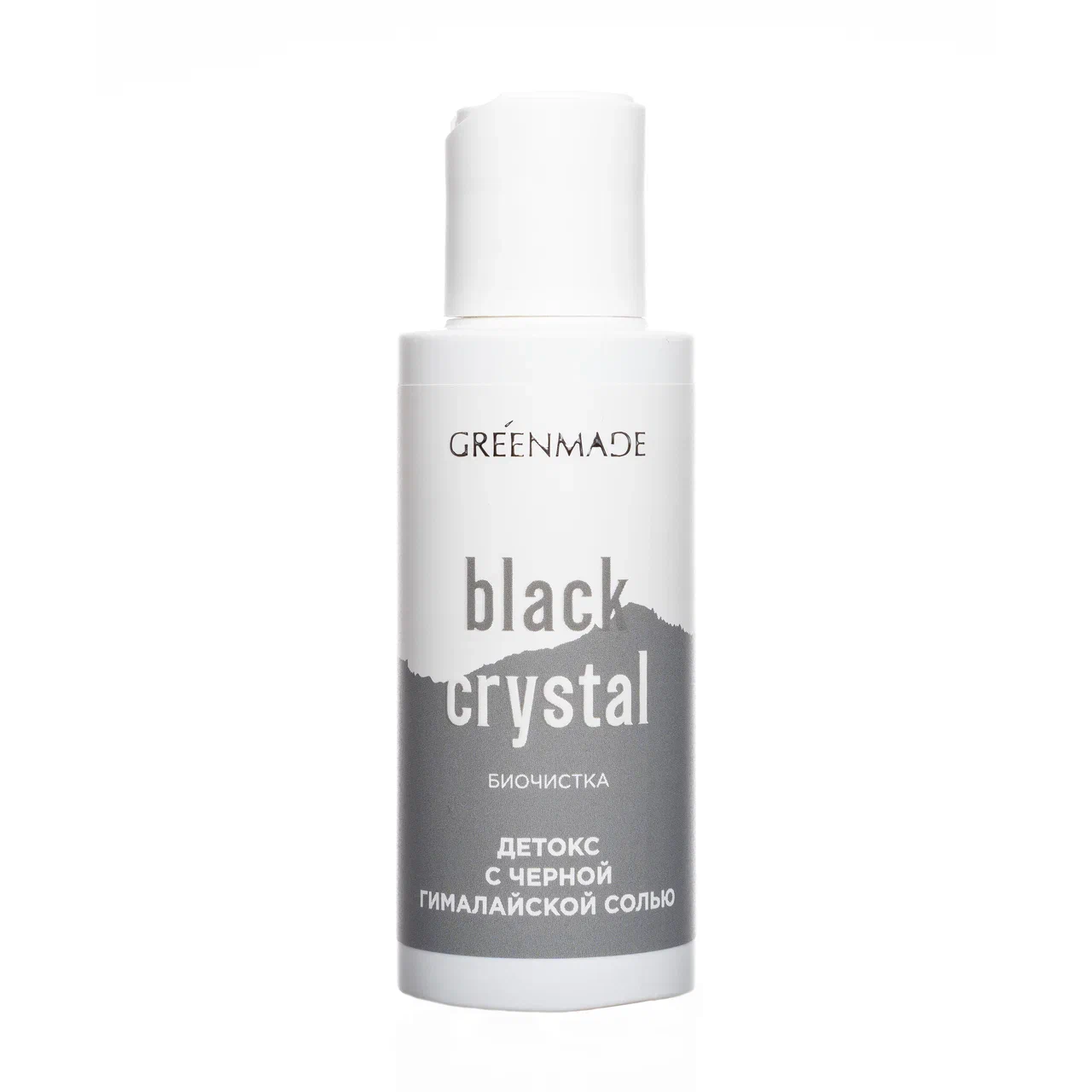 Биочистка Black crystal Детокс с черной гималайской солью Greenmade 75 гр