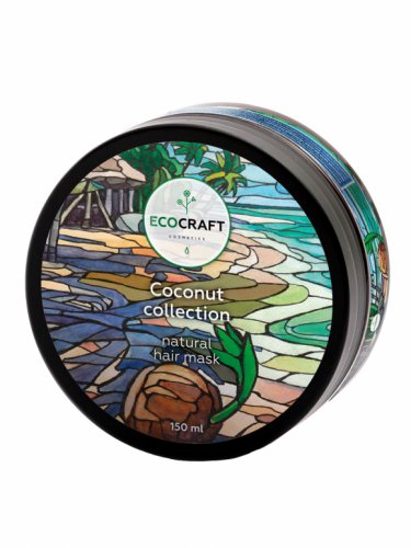 Маска для волос «Кокосовая коллекция» Ecocraft 150 мл