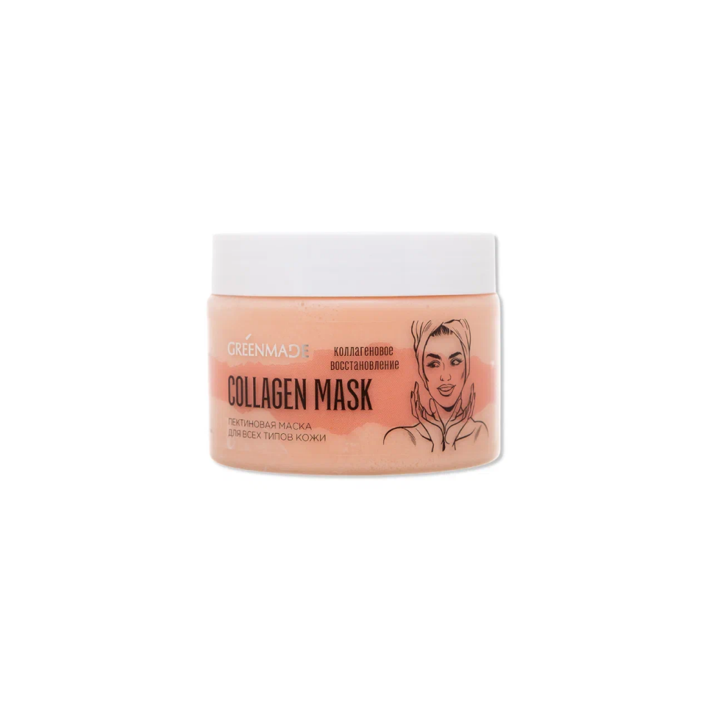 Пектиновая маска Collagen Mask Greenmade 150 мл